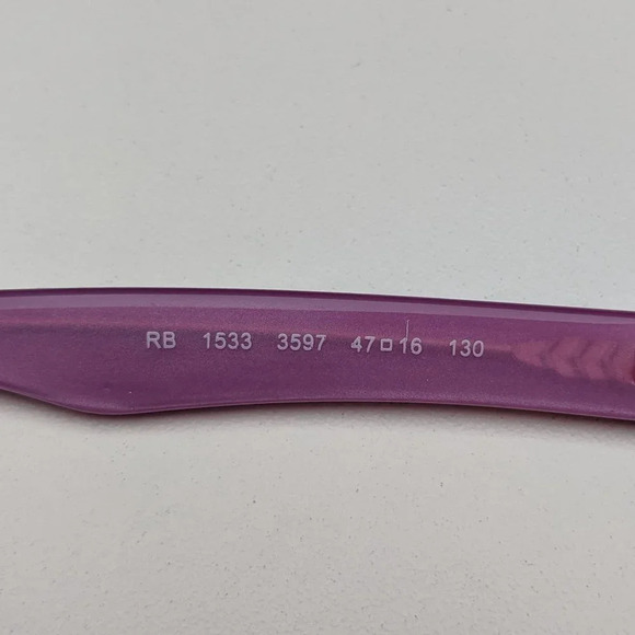 🕶️Ray-Ban RB1533 3597 Junior Kid's Eyeglasses 47/16 130 /ANL740🕶️ - Picture 3 of 5